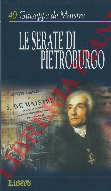 DE MAISTRE Giuseppe - - Le serate di Pietroburgo.