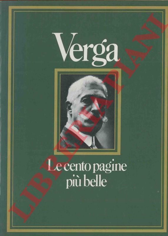 (GILI PAGLIERI Marina) - - Verga. Le cento pagine pi belle.