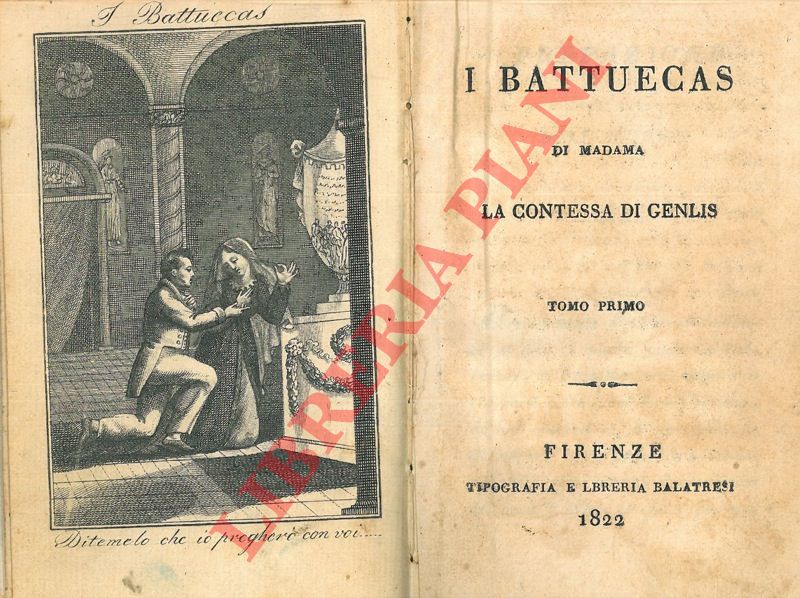 GENLIS, Contessa di - - I Battuegas.