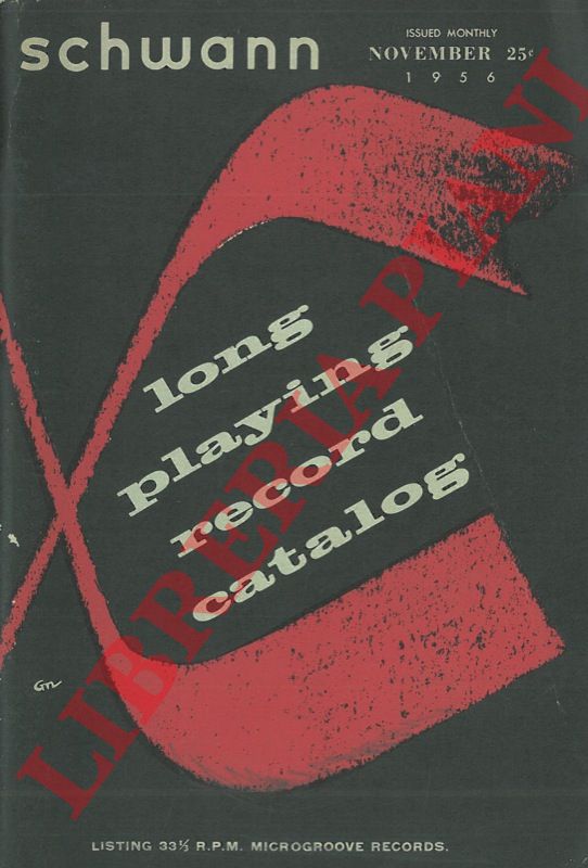 SCHWANN - - Long playing record catalog.
