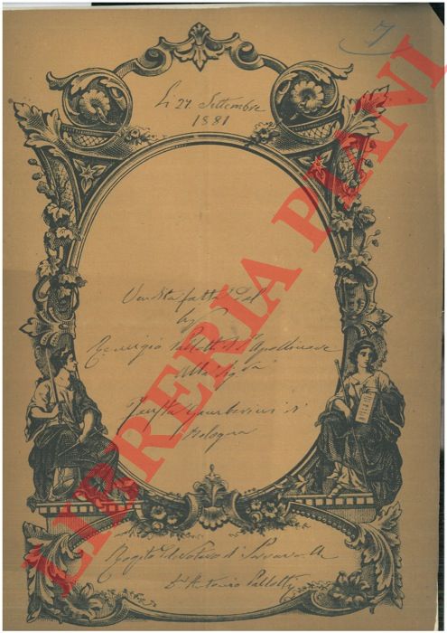 Pallotti / Gamberii - - Vendita di un appezzamento di terreno detto Sopra Fajano posto in S. Apollinare