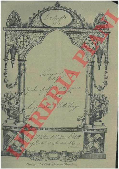 Roffi / Gordini - - Compra di una casa a Castello di Bazzano detta La Casina