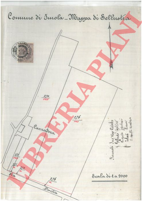 Societ Veneta di Costruzione / Codronchi Torelli - - Compra vendita di porzione di terreno facente parte dela propriet della Caradora a Imola