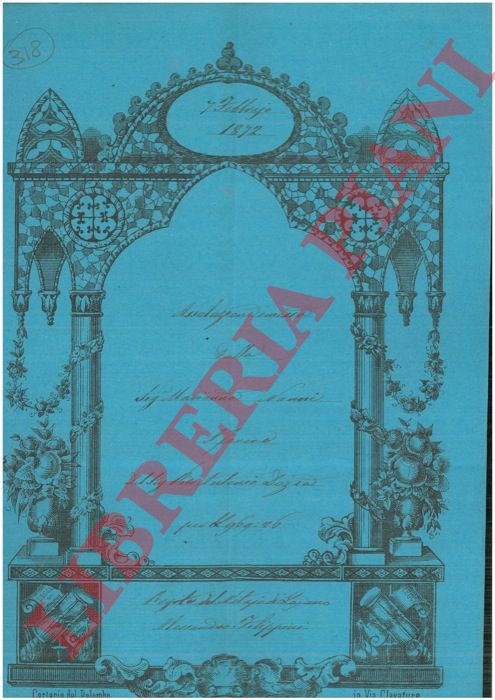 Nanni - Dozza - - Assoluzione di denaro relativi ad alcuni appezzamenti di terra.