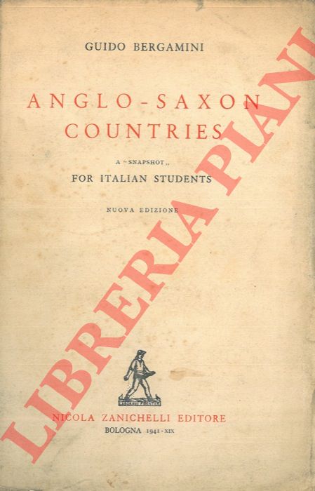 BERGAMINI Guido - - Anglo-saxon countries. A 