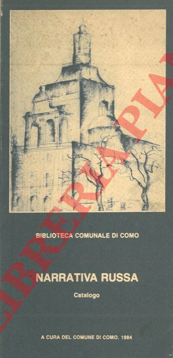 (Comune di Como) - - Biblioteca Comunale di Como. Narrativa russa. Catalogo.