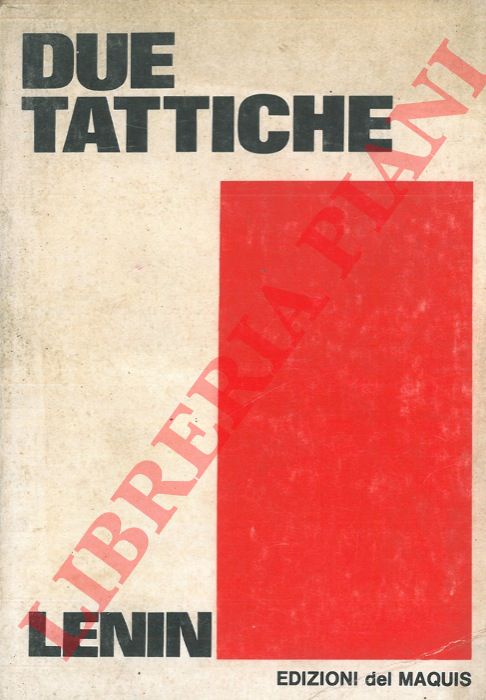LENIN - - Due tattiche.