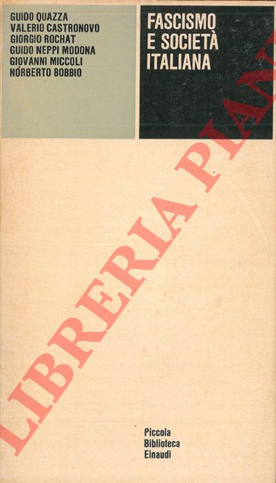 AA.VV. - - Fascismo e societ italiana.