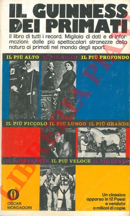 (Mc WHIRTER Norris e Ross - - Il Guinnes dei primati.