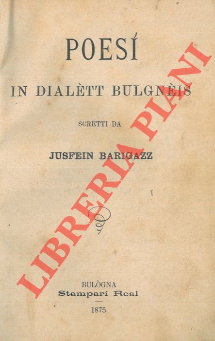 BARIGAZZ Jusfein - - Poes