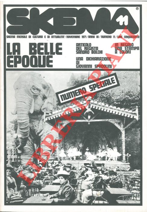 - - La belle epoque Skema. Numero monografico. 