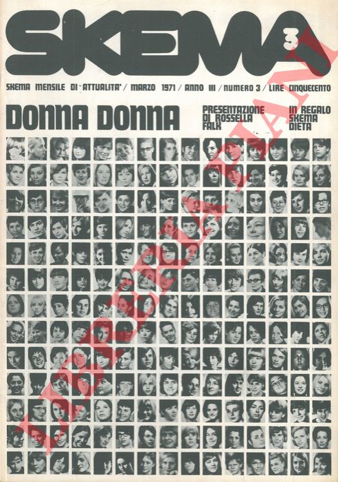 - - Donna donna. Skema. Numero monografico. 