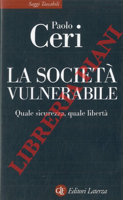 CERI Paolo - - La societ vulnerabile.
