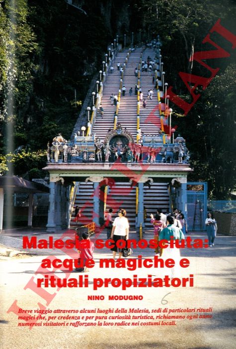 MODUGNO Nino - - Malesia sconosciuta: acque magiche e rituali propiziatori.