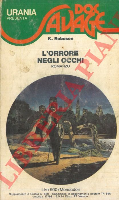 ROBESON K. - - L'orrore negli occhi.