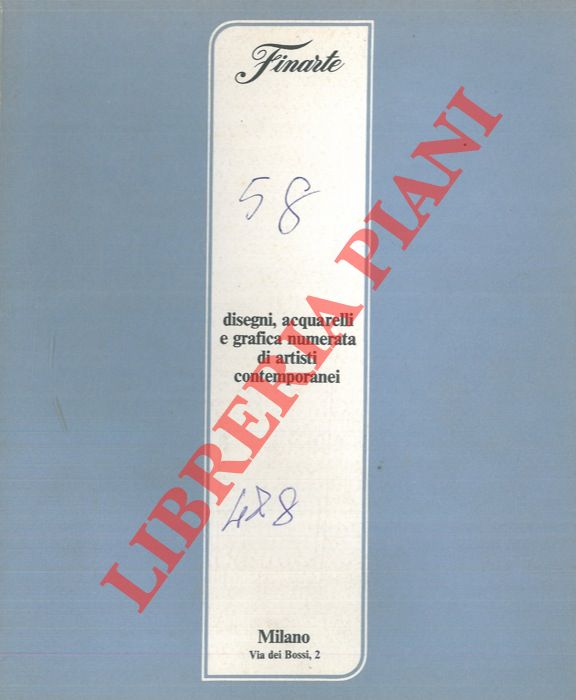 - - Disegni, acquerelli e grafica numerata di artisti contemporanei.
