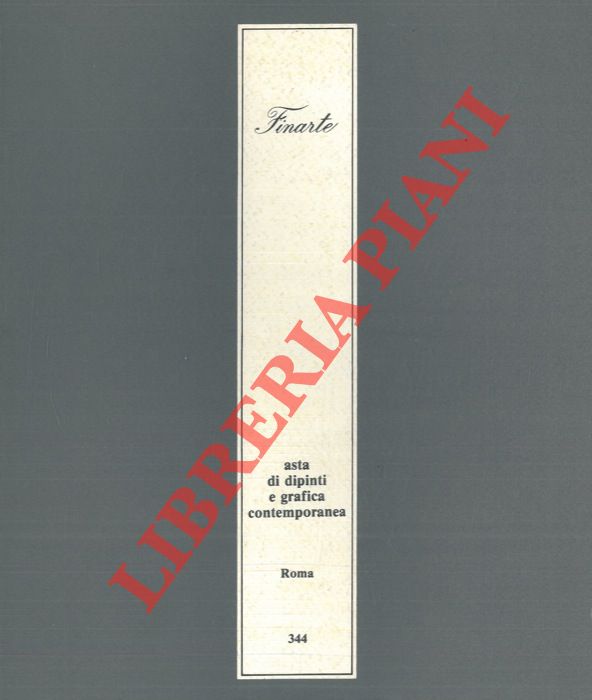 - - Asta di dipinti e grafica contemporanea. 1980.