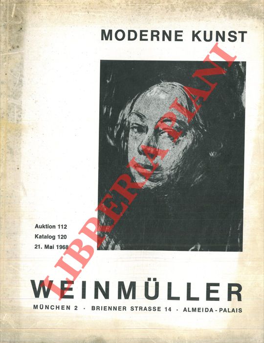 - - Auktion moderne kunst.