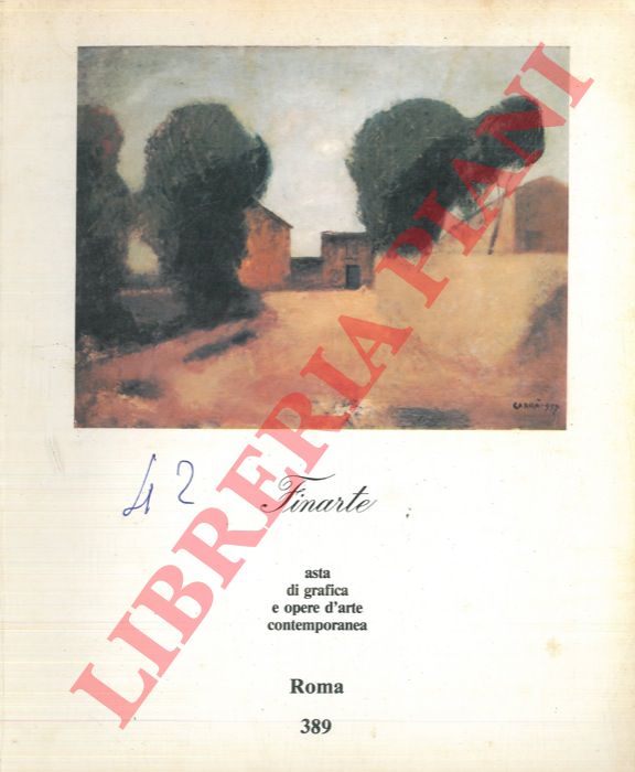 - - Asta di grafica e opere d'arte contemporanea.