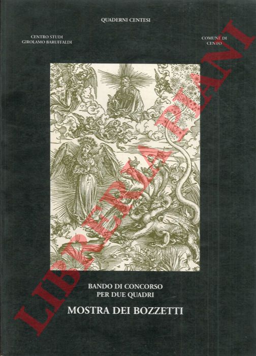 (CONTRI Tiziana) - - Bando per concorso per due quadri. Mostra dei bozzeti. Cento, 1995.