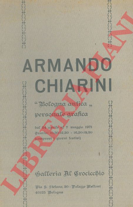 GAIBARI Gianni - - Armando Chiarini.