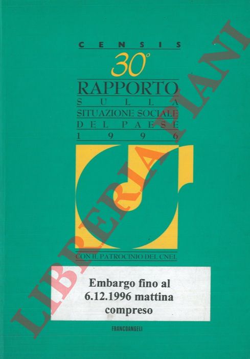 - - 30 rapporto sulla situazione sociale 1996.