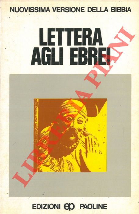 (ZEDDA Silverio) - - Lettera agli ebrei.