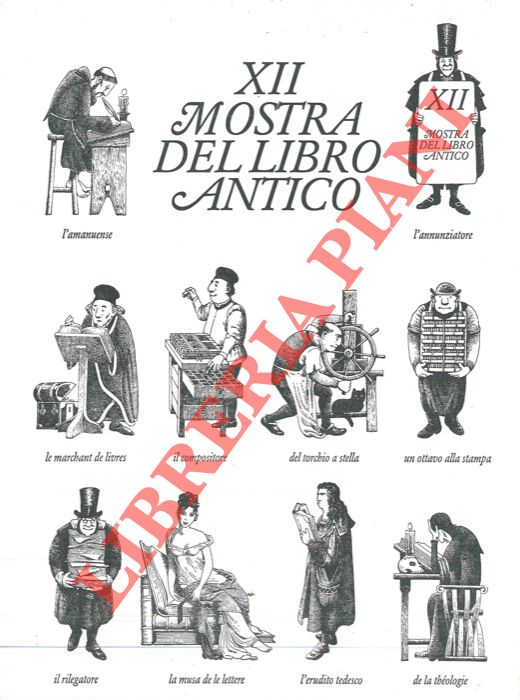 - - XII Mostra del Libro Antico. Milano, Fiera, 16-18 marzo 2001.