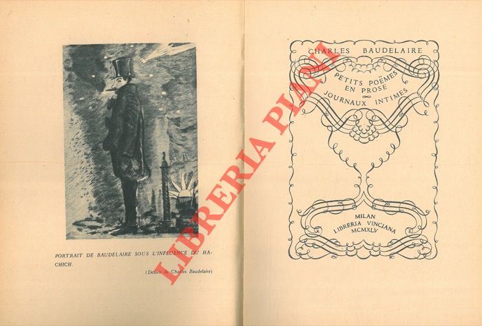 BAUDELAIRE Charles - - Petits poemes en prose - Journaux intimes.