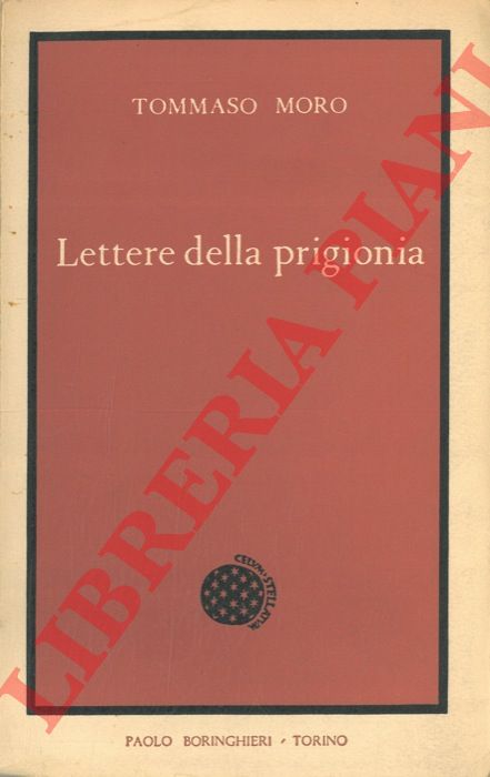 MORO Tommaso - - Lettere dalla prigionia.