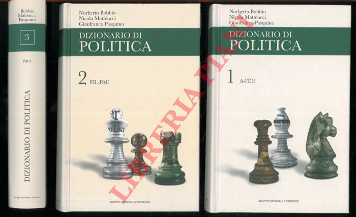 BOBBIO Norberto - MATTEUCCI Nicola - PASQUINO Gianfranco - - Dizionario di politica.
