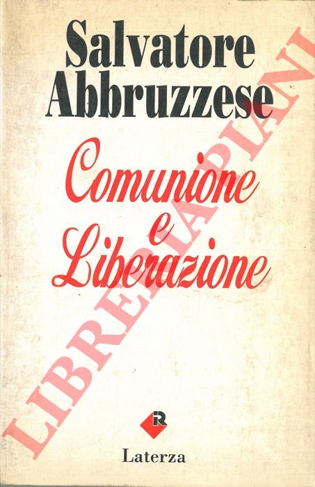 ABBRUZZESE Salvatore - - Comunione e Liberazione.
