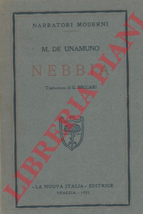 DE UNAMUNO Miguel - - Nebbia.