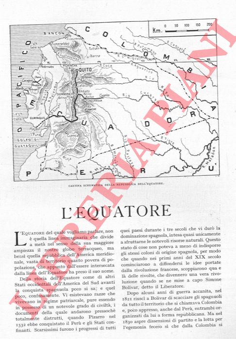 GAROFOLINI Guido - - L'Equatore.