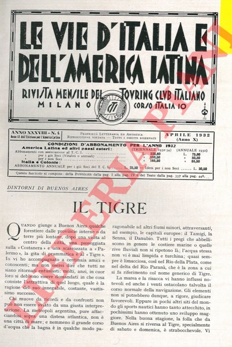 AURELIO Moreno - - Dintorni di Buenos Aires. Il Tigre.