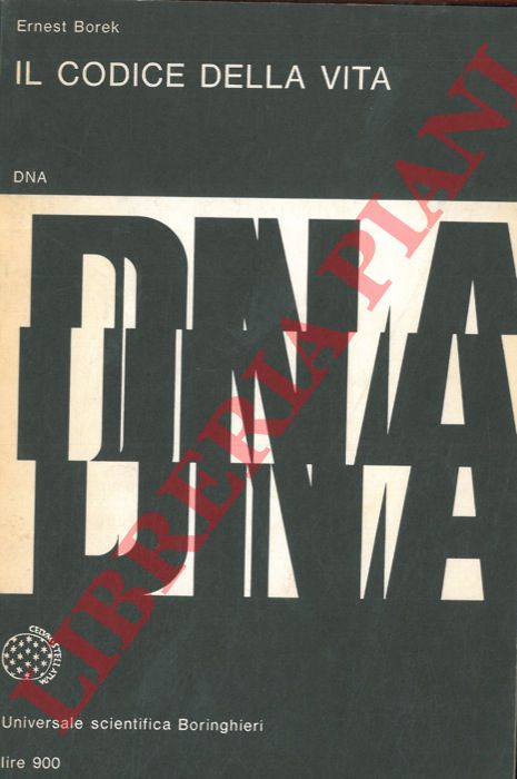 BOREK Ernest - - Il codice della vita.