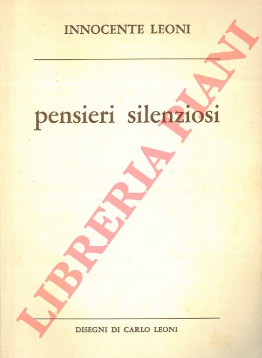 LEONI Innocente - - Pensieri silenziosi.
