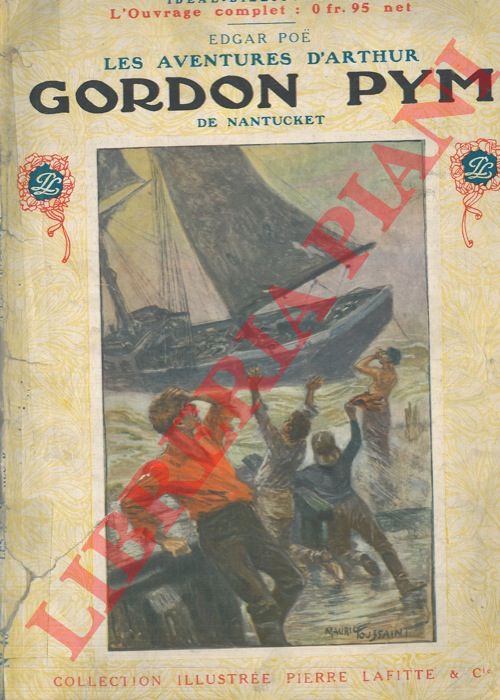 POE Edgar - - Les adventures d'Arthur Gordon Pym de Nantucket.