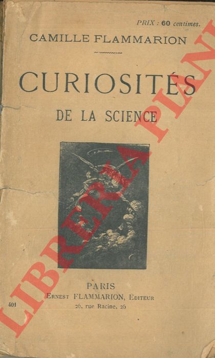 FLAMMARION Camille - - Curiosits de la science.