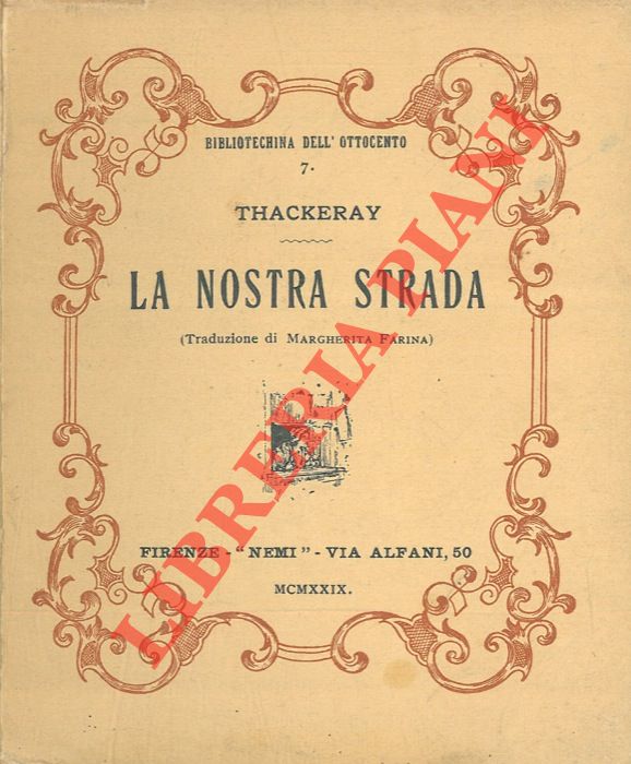 THACKERAY - - La nostra strada.