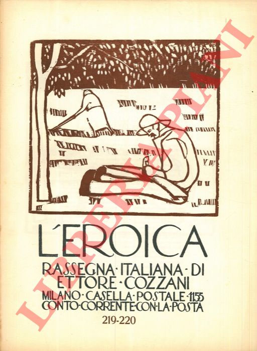 - - L'Eroica. Rassegna italiana di Ettore Cozzani. N. 219-220.