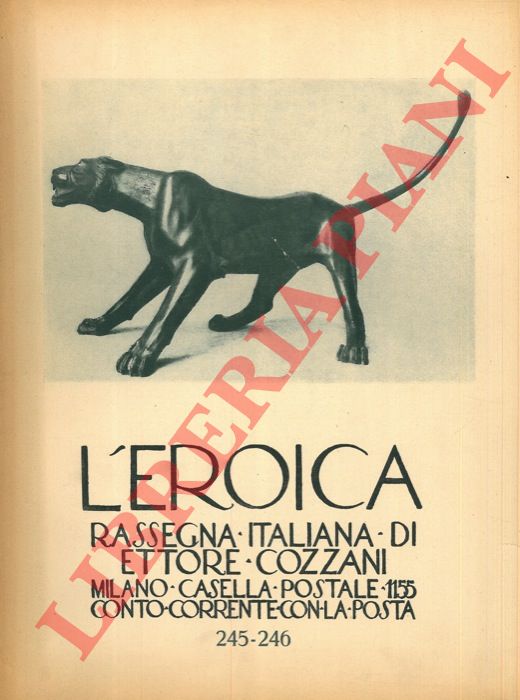 - - L'Eroica. Rassegna italiana di Ettore Cozzani. N. 245-246.