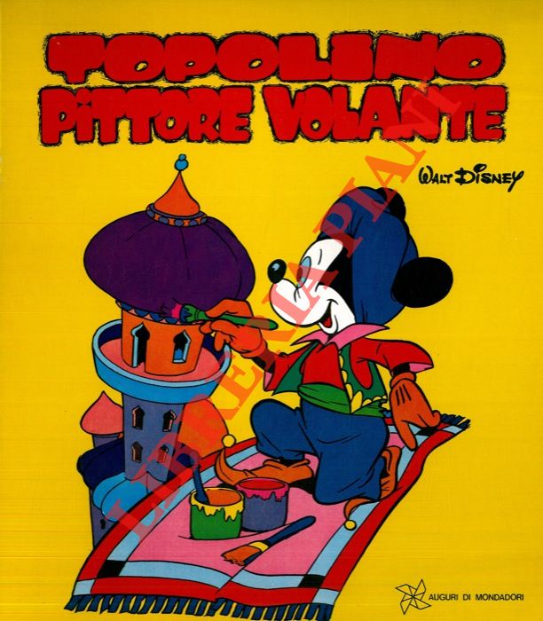 Album da colorare - - Paperino scultore - Paperino e la danza della pace - Topolino pittore volante - L'albero di Natale.