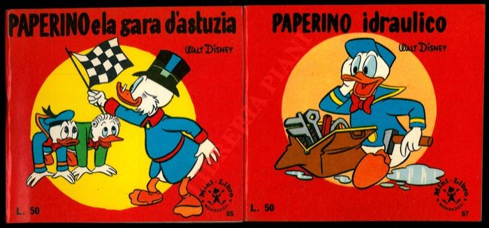 DISNEY Walt - - Paperino idraulico - Paperino e la gara d'astuzia.