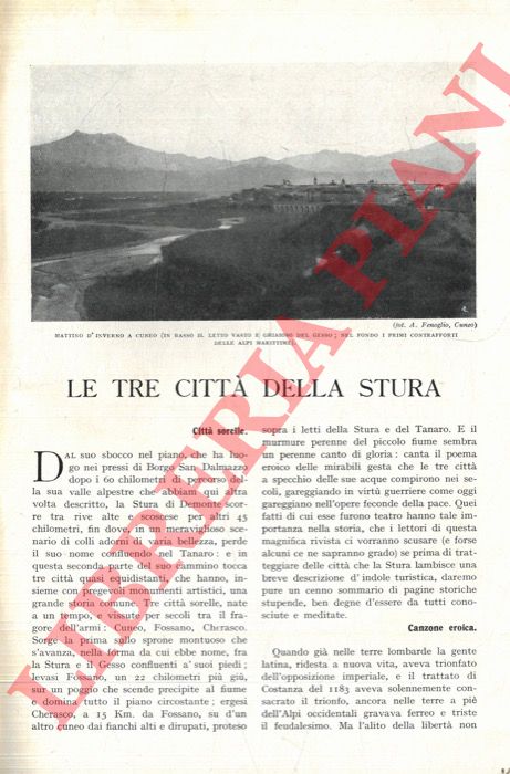 MILANO Euclide - - Le tre Citt della Stura.