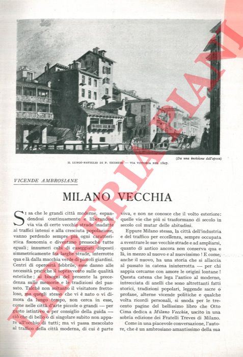 GRASSO Enrica - - Milano vecchia.
