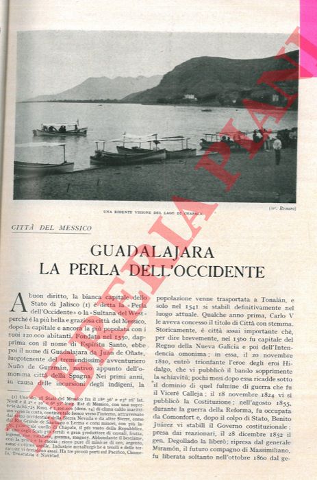 CALLEGARI G. V. - - Guadalajara. La perla dell'Occidente.