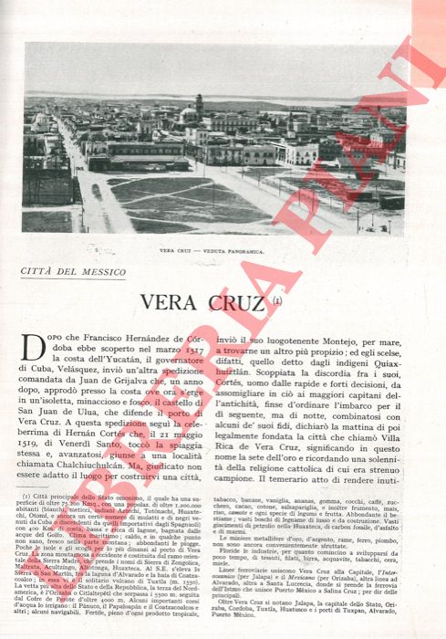 CALLEGARI G. V. - - Vera Cruz.