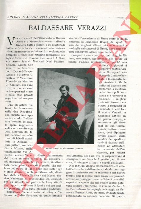 BRAMBILLA Ezio - - Baldassarre Verazzi.