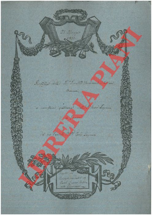 Bavani - Legnani - - Ratifica su testamento.